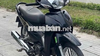 honda wave alpha màu đen xe đep
