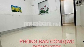 phòng trọ Bình Thạnh 23m2 giá rẻ
