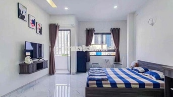 🏝️Cho thuê căn hộ ban công đường ngô tất tố bình thạnh, Full NT🏝️