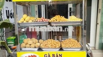 sang tiệm ăn vặt gà lắc pho mai 