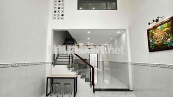 CƯ XÁ PHÚ LÂM D Q6 HẺM THÔNG XE HƠI ĐỖ CỬA - NHÀ MỚI 2 TẦNG 3PN 64M2