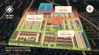 Bán đất mặt tiền Mỹ Hạnh, Đức Hòa - 5x20m, Nở hậu, Hẻm xe hơi
