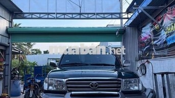 Toyota Land Cruiser 2002 Xanh