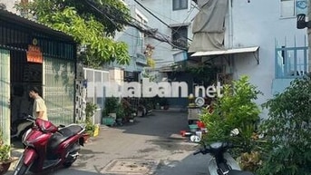 Nhà hẻm đường tân kỳ tân quý DT 4x20 hiện trang trống