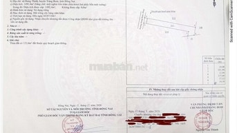 Cần bán đất mặt tiền đường Hưng Bình, Trảng Bom, Đồng Nai, Giá 2.1 tỷ