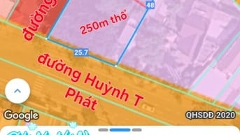1,170m2 có 250m T, góc 2MT Huỳnh Tấn Phát, kế ngã 3 Nguyễn Bình, N Bè