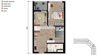Sở hữu căn hộ chỉ từ 2,2 tỷ, dòng tiền cho thuê 1 tháng 25 triệu