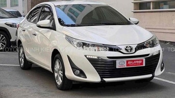 Toyota Vios 2020 1.5G 121.000 km Trắng
