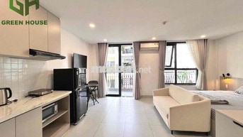 Studio 33m2 ban công thoáng Phan Đăng Lưu Bình Thạnh gần chợ Bà Chiểu
