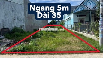Đất diện tích lớn 173m2 giá 1tỷ5 sổ hồng riêng đường Trần Văn Chẩm 