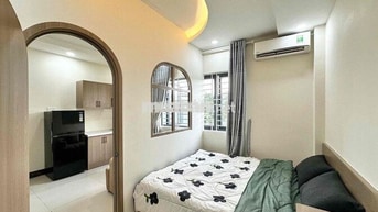 KHAI TRƯƠNG CHDV 1 PHÒNG NGỦ BAN CÔNG CỬA SỔ CẠNH RICHMOND NGUYỄN XÍ