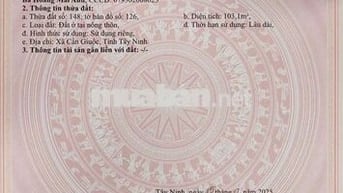 Đất thổ cư Long Hậu cần bán gấp