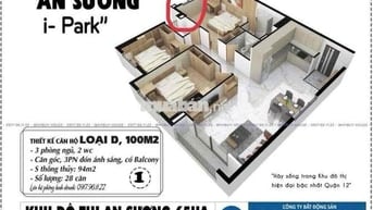 Share phòng căn hộ chung cư 3 phòng ngủ.