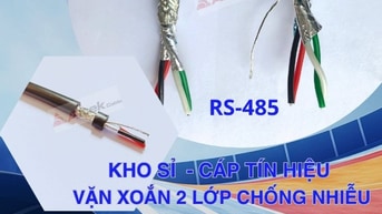 báo giá cáp điện RS485 – chống nhiễu 2 lớp