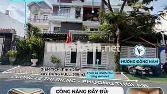 BÁN BIỆT THỰ SÂN VƯỜN KDC HÀ ĐÔ Q12 - 308M2 - FULL NỘI THẤT GỖ