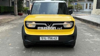 Xe điện VinFast VF3 2025 Vàng thuê pin 11 nghìn km