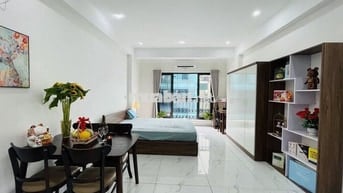 CHO THUÊ CĂN HỘ STUDIO, BAN CÔNG SIÊU THOÁNG FULL NỘI THẤT