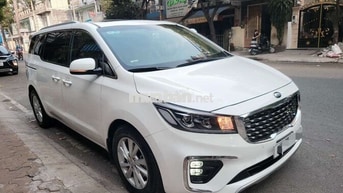 Kia 7c SEDONA model 2019 Bản Cao Cấp-Trắng Camay