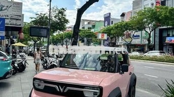 Xe ô tô điện Vinfast VF 3 Hồng giá cực tốt sẵn xe