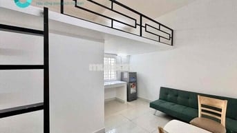 Căn hộ full nội thất có gác phù hợp ở 3-4 bạn Q8