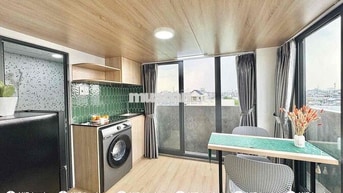 DUPLEX CỬA SỔ BAN CÔNG VIEW KÍNH MỚI 100% - MÁY GIẶT RIÊNG GÒ VẤP