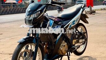 Suzuki Raider FI Đen, Xanh, Trắng