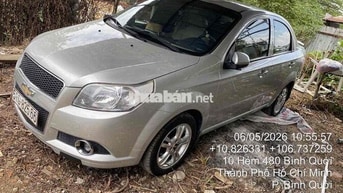 Chevrolet Aveo Bạc Tự động 84402 km