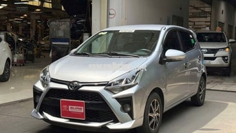 5 Chỗ, Tự động - WIGO 1.2G AT 2021 Bạc - CÓ BANK
