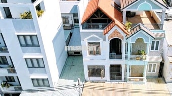 BÁN NHÀ KIỀU ĐÀM Q7 – XE HƠI NGỦ TRONG NHÀ – 5x18m – 4 TẦNG – CHỈ