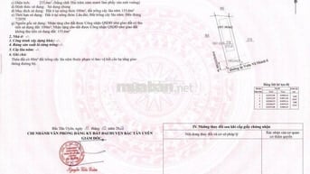 BÁN ĐẤT Ở CẠNH CCN TÂN MỸ; CÁCH ĐT746 30M; SÔNG ĐỒNG NAI 20M, TÂN UYÊN