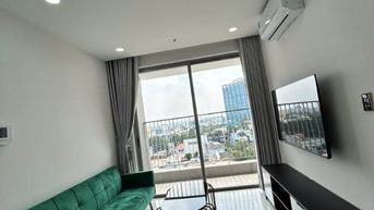 Chung cư Satra Eximland căn 95m2,2p ngủ,Nội thất,17tr/th