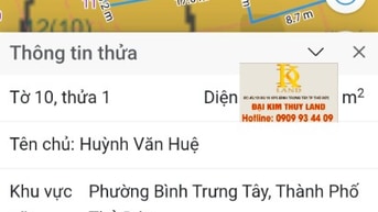 Bán 90m2 đất trống hẻm Nguyễn Duy Trinh 6 tỷ 840