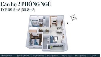 BÁN CĂN HỘ 2PN – LEGACY PRIME – SỔ HỒNG PHÁP LÝ ĐẦY ĐỦ