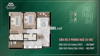 Bán căn hộ The Emerald Boulevard, vị trí đẹp mặt tiền QL13
