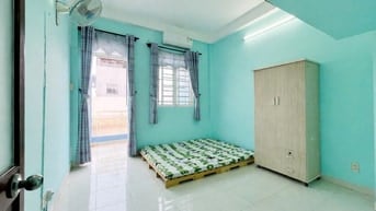 Studio 2 Phòng ngủ có ban công, cửa sổ mát rộng Bà Hom P13 Q6 giá rẻ