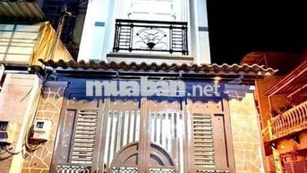 BÁN NHÀ ĐƯỜNG LÂM THỊ HỐ 4×14 ,3 TẦNG,HXH,SHR.
