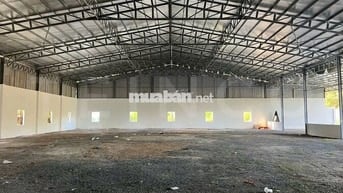 Kho xưởng bãi 1.500 m² kho xây dựng 1.200 m² điện 3 pha, gần trung tâm