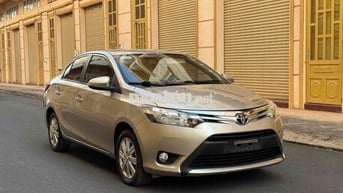 Toyota Vios E CVT 2016 Vàng 120.000 km