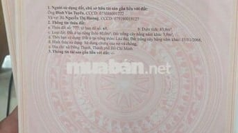 ĐẤT MẶT TIỀN KINH DOANH NGUYỄN THỊ SÁNG,DT:85m2,SHR,CHỈ 4.5 TỶ