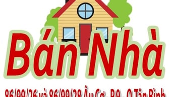 Nhà Bán hẻm 4m : 86/99/26 - 86/99/28 Âu Cơ P.9 Q.Tân Bình củ