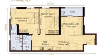 Bán căn 2PN2WC DT84m2 tầng 7 chung cư Era Town Đức Khải, Q7, HCM 