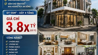 Căn nhà sau mỗi dãy mặt trục nhựa tại Vân Tra, An Đồng, An Dương, 