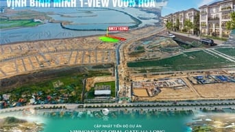 Siêu phẩm biệt thự song lập view vườn hoa Vịnh Bình Minh 1 162m2