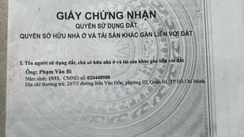 Cần bán gấp nhà Phú Nhuận giá êm