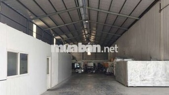 Xưởng Thuận An 900m² điện 630kva đường cont giá 42tr/tháng
