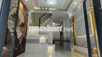 BÁN NHÀ LÔ GÓC, HẺM 4M THÔNG TỨ TUNG, 3 TẦNG, 3PN, KQH, QUẬN 8