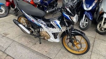 Suzuki Raider 2016 Đen trắng xanh