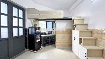 PHÒNG DUPLEX MỚI XÂY XONG NGAY ĐIỆN BIÊN PHỦ