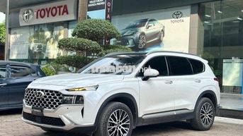 Hyundai Santafe Hybrid 1.6HTRAC Trắng
