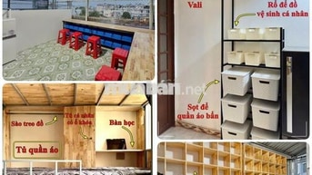 🎉Ký túc xá Gò Vấp cách IUH CS1 700m MỚI 💯% Bao hết phí - Máy lạnh 24/7
